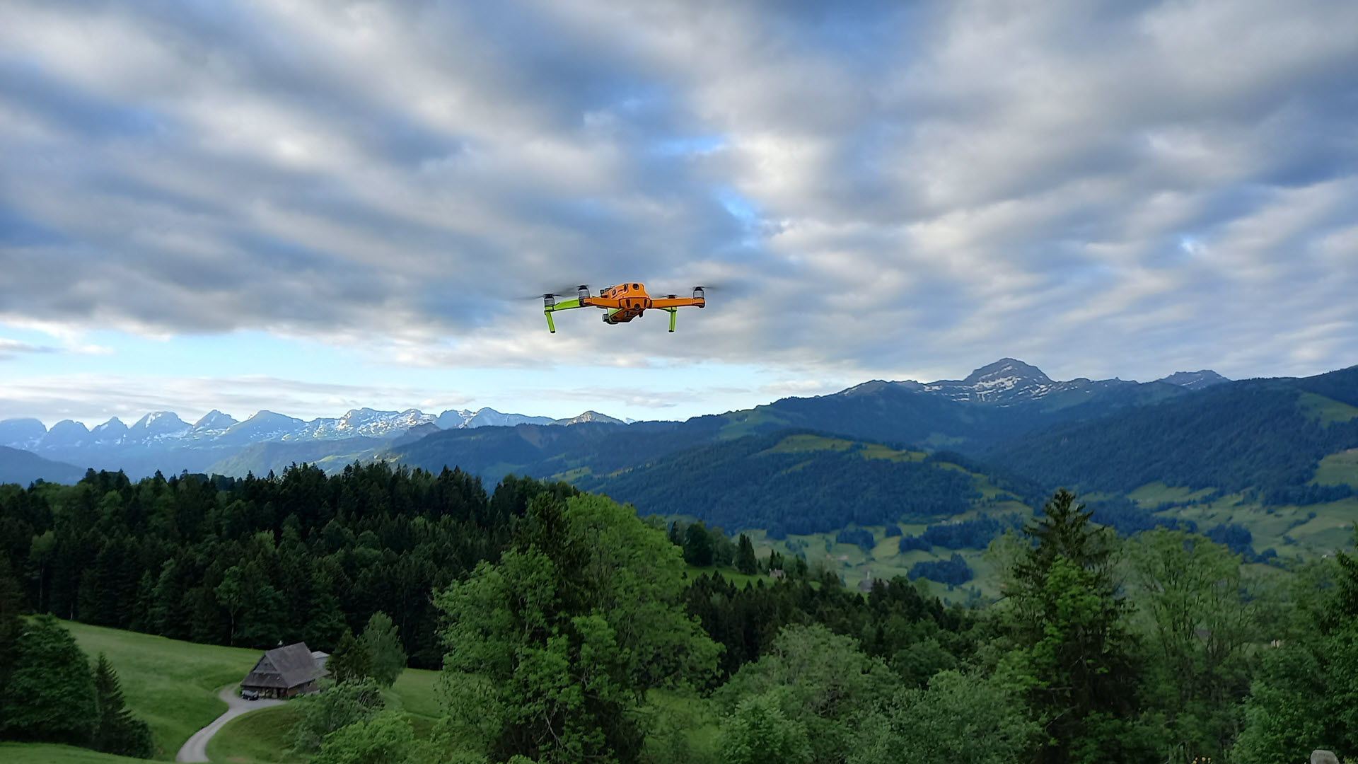 Drones, animaux perdus à l’alpage
